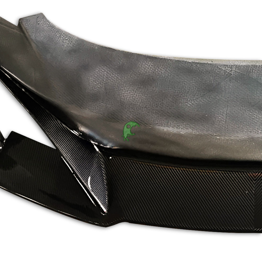 688 Style Half Dry Carbon Fiber Front Bumper For Mclaren MP4-12C 650S 625C