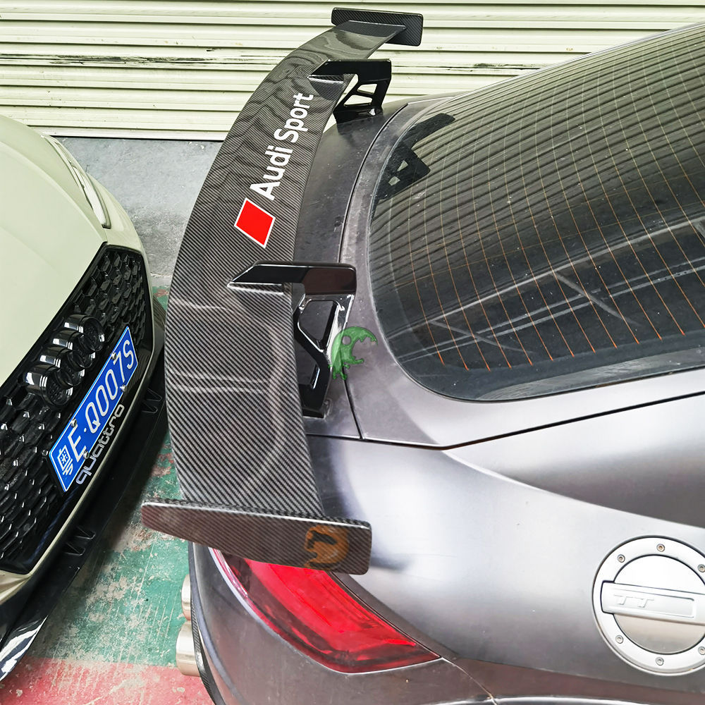 Performence Style Dry Carbon Fiber Rear Spoiler For Audi TT TTS TTRS 2015-2019