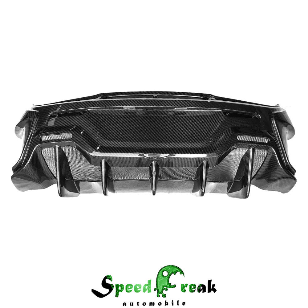600LT Style Dry Carbon Fiber Rear Bumper For Mclaren 540C 570S 2015-2018