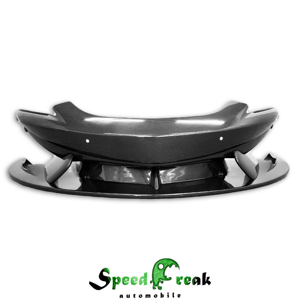 GT4 Style Dry Carbon Fiber Front Bumper For Mclaren 540C 570S 570GT 2015-2018