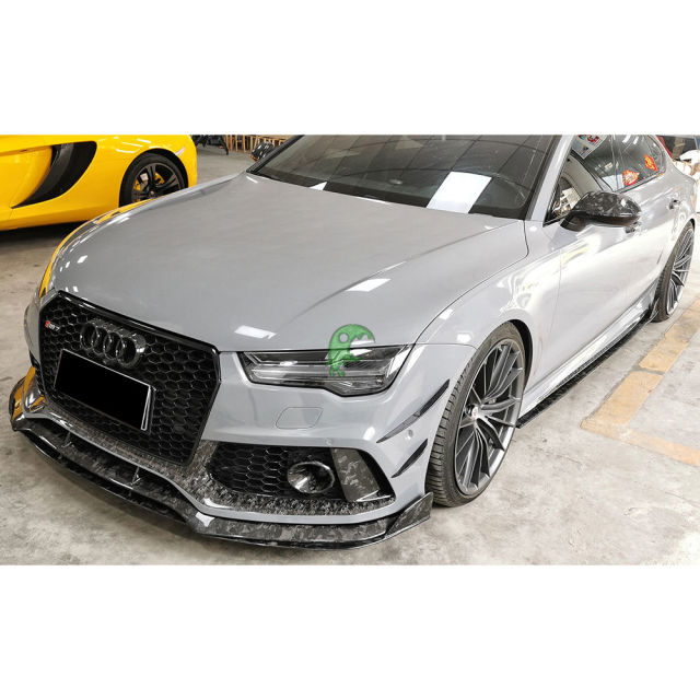 WS Style Dry Forged Carbon Fiber Aero Body Kit For Audi RS7