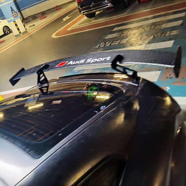 Performence Style Dry Carbon Fiber Rear Spoiler For Audi TT TTS TTRS 2015-2019