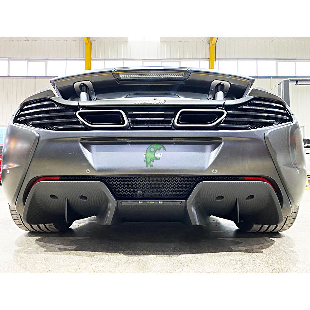 MSO Style Dry Carbon Fiber Rear Diffuser For Mclaren MP4-12C 650S 625C
