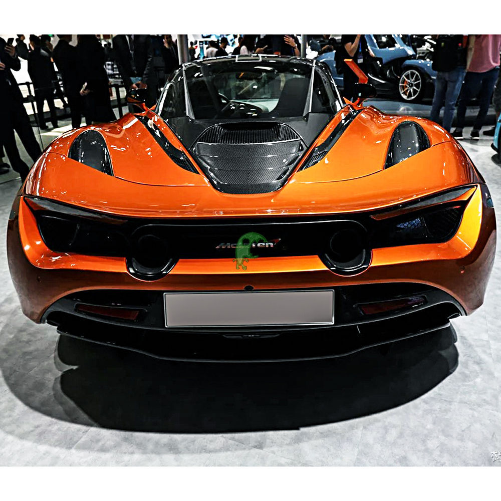OEM Style Dry Carbon Fiber Engine Compartment Cover 1 For Mclaren 720S 2015-2017