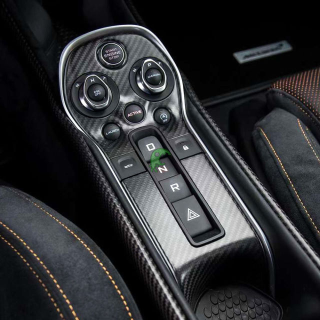 OEM Style Dry Carbon Fiber Gearshift Panel For McLaren 570S 540C 600LT