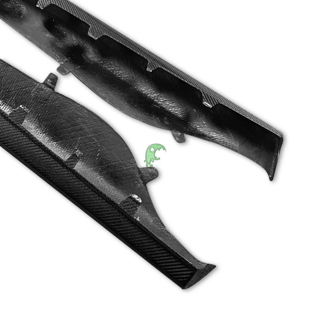 GT4 Style Dry Carbon Fiber Side Skirt For Mclaren 540C 570S 570GT 2015-2018