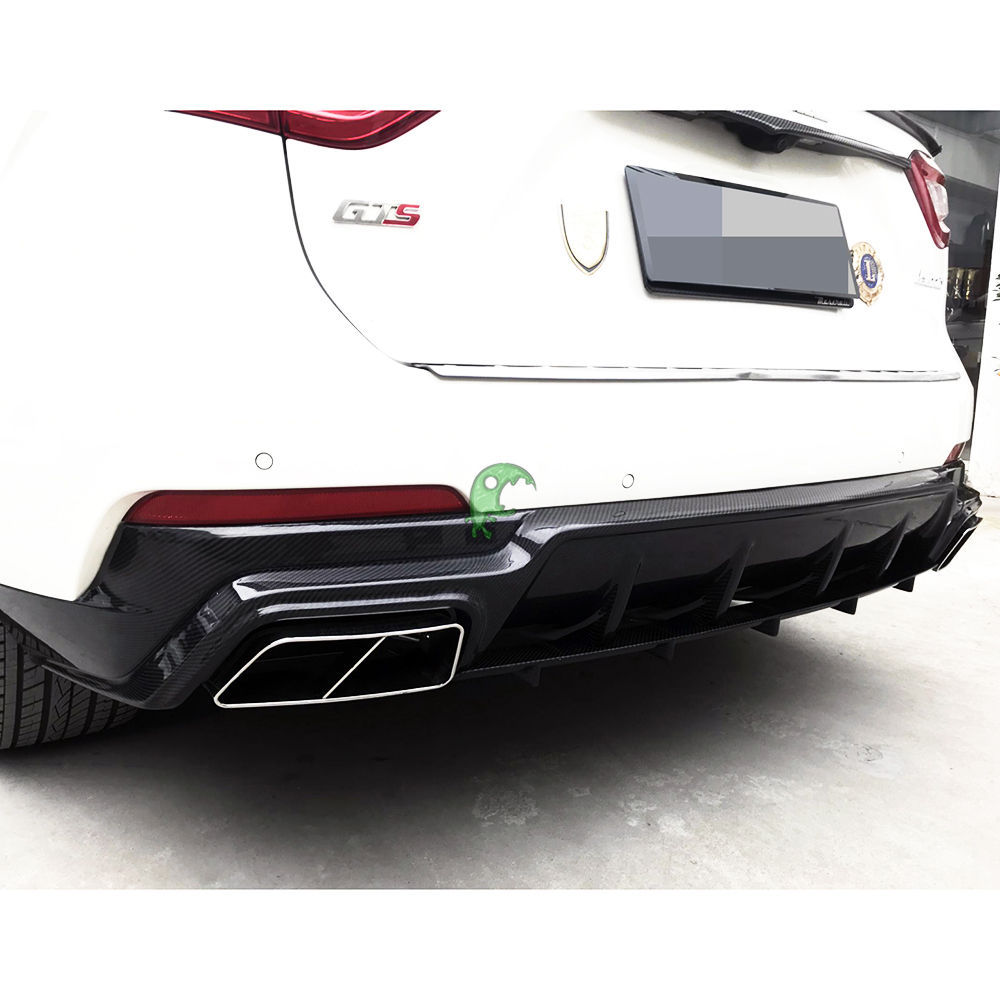 Mansory Style Dry Carbon Fiber Rear Diffuser For Maserati Levante 2016-2018