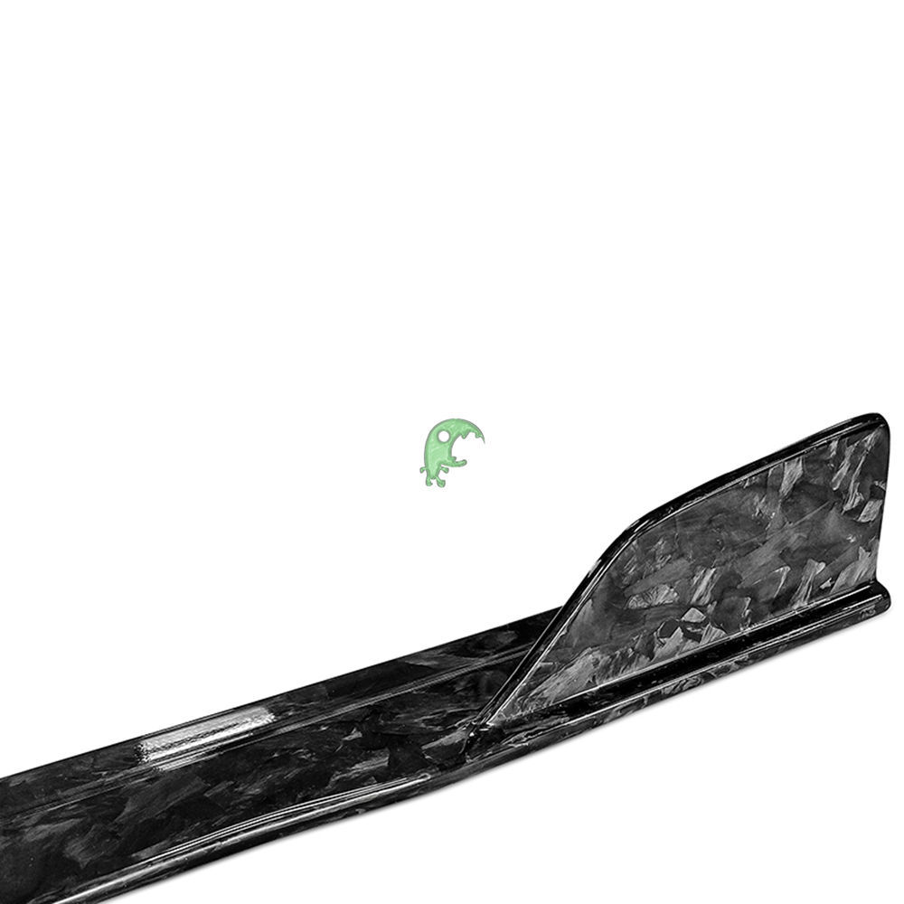 WS Style Dry Forged Carbon Fiber Side Skirt For Audi RS7