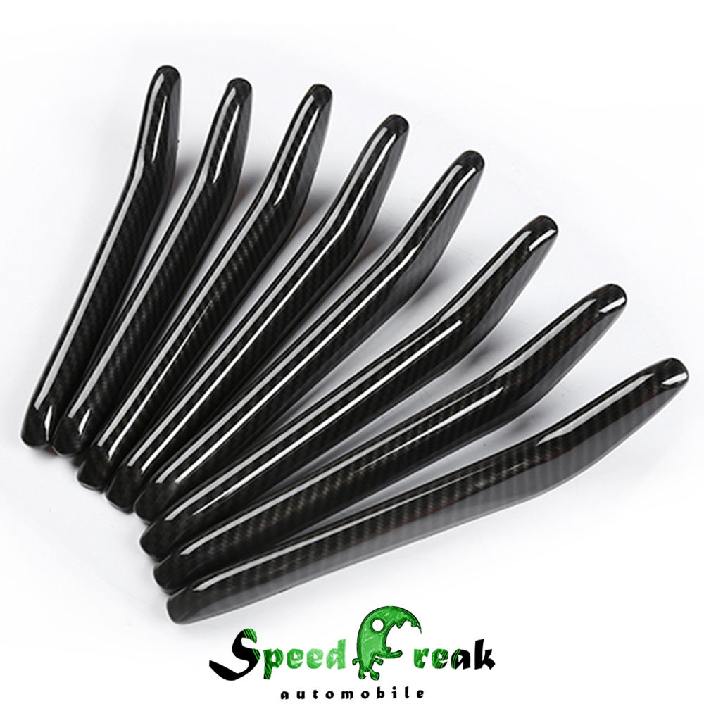 Mansory Style Dry Carbon Fiber Front Grill Trim For Maserati Levante 2016-2018