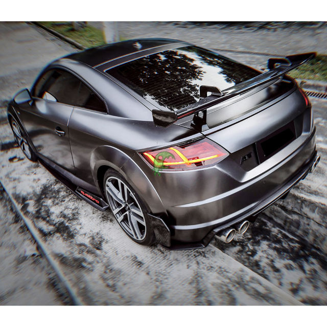 WS Style Dry Carbon Fiber Rear Spoiler For Audi TT TTS TTRS 2015-2019