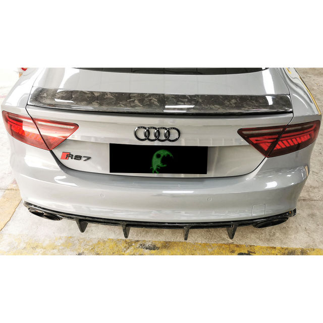 WS Style Dry Forged Carbon Fiber Aero Body Kit For Audi RS7