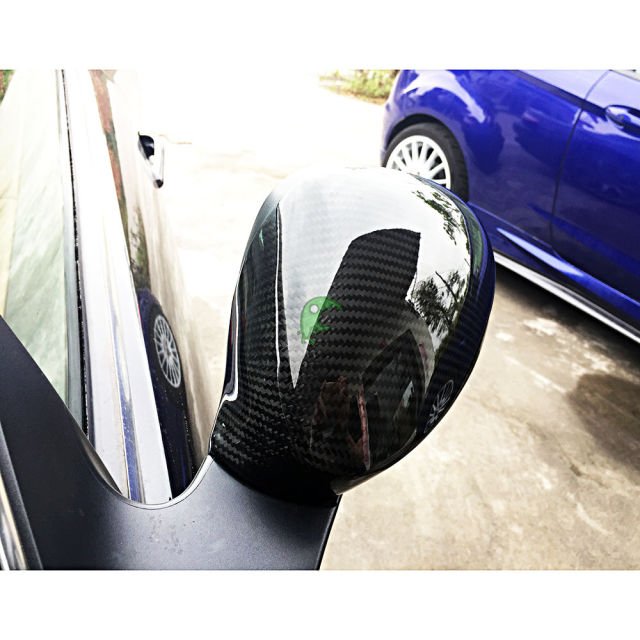 Dry Carbon Fiber Wing Side Mirror Cover For Masrerati Granturismo Grancabrio GTS GT 2007-2015