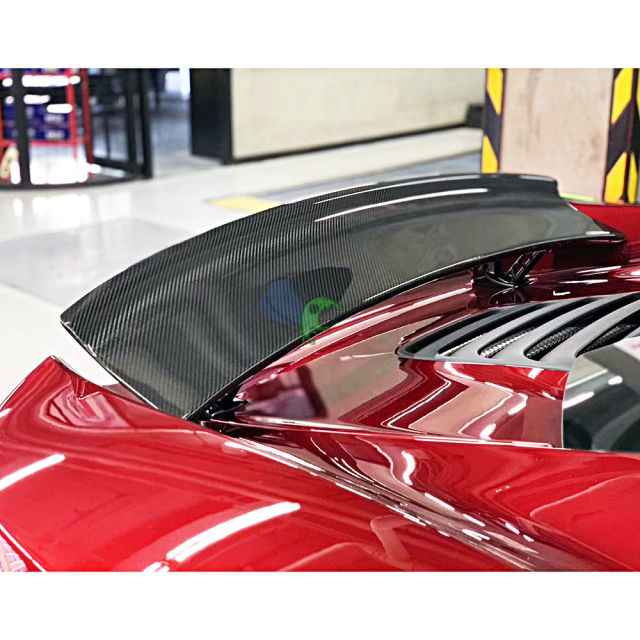 OEM Style Dry Carbon Fiber Rear Spoiler For Mclaren MP4-12C 650S 625C