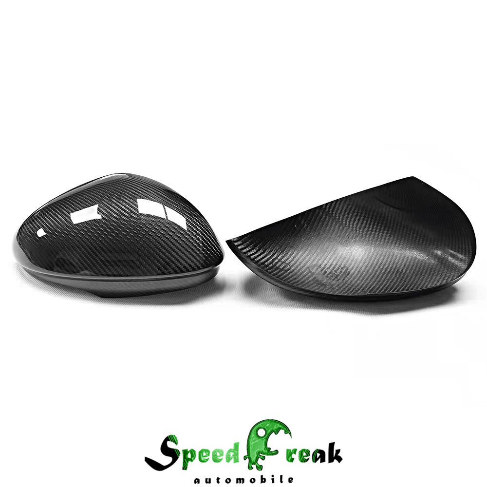 Dry Carbon Fiber Side Wing Mirror Cover (add on) For Alfa Romeo Giulia 2015-2021