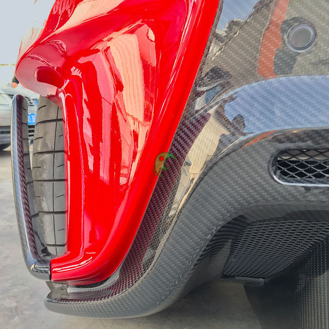 600LT Style Dry Carbon Fiber Rear Bumper For Mclaren 540C 570S 2015-2018