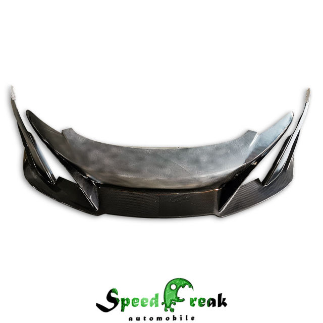 688 Style Half Dry Carbon Fiber Front Bumper For Mclaren MP4-12C 650S 625C