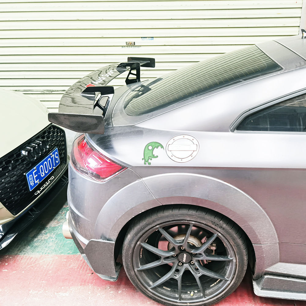 Performence Style Dry Carbon Fiber Rear Spoiler For Audi TT TTS TTRS 2015-2019