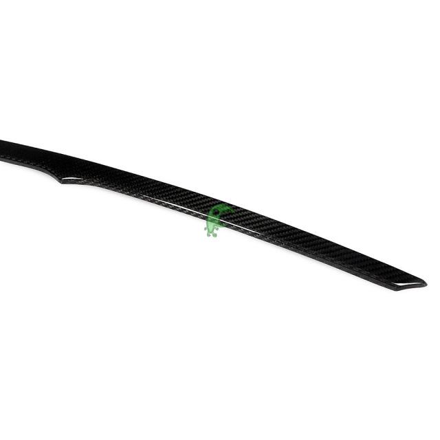 Dry Carbon Fiber Trunk Lid Trim For Maserati Granturismo Grancabrio GT GTS GC 2007-2015