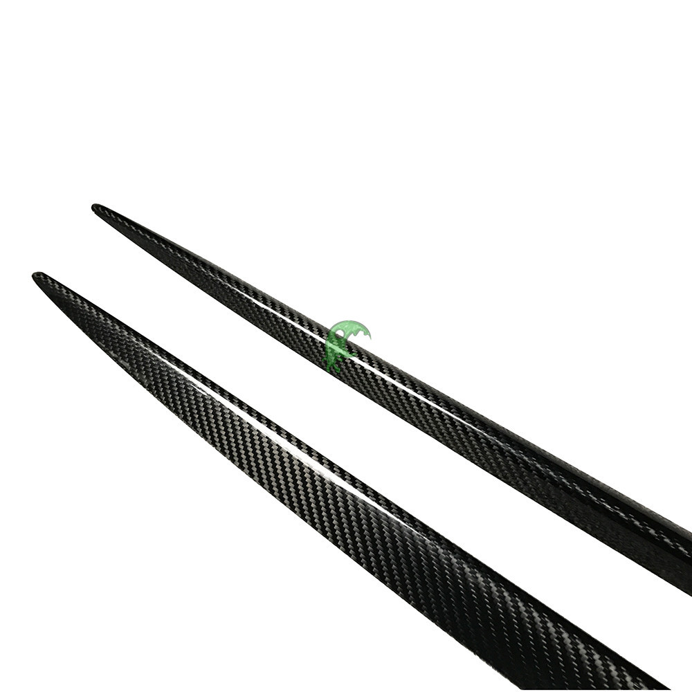 Brabus Style Dry Carbon Fiber Side Skirt For Mercedes Benz Amg GT50 GT53