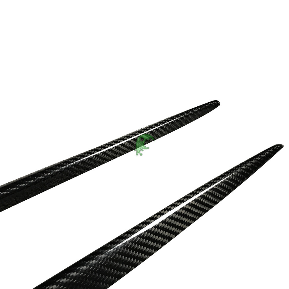 Brabus Style Dry Carbon Fiber Side Skirt For Mercedes Benz Amg GT50 GT53