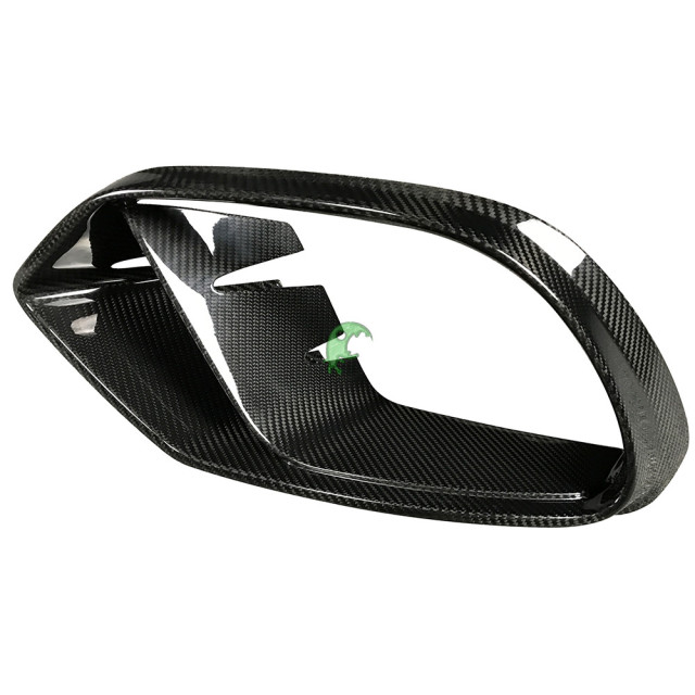 Brabus Style Dry Carbon Fiber Front Bumper Vent For Mercedes Benz Amg GT50 GT53