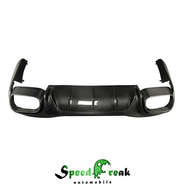 Brabus Style Dry Carbon Fiber Rear Diffuser For Mercedes Benz Amg GT50 GT53