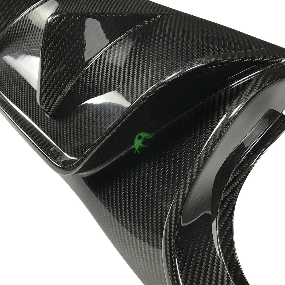 Brabus Style Dry Carbon Fiber Rear Diffuser For Mercedes Benz Amg GT50 GT53
