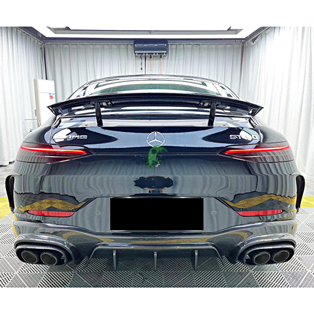 Brabus Style Dry Carbon Fiber Rear Diffuser For Mercedes Benz Amg GT50 GT53