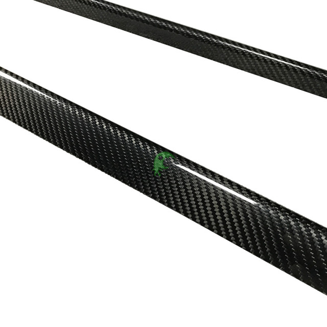 Brabus Style Dry Carbon Fiber Side Skirt For Mercedes Benz Amg GT50 GT53