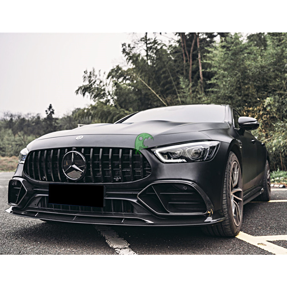 Brabus Style Dry Carbon Fiber Front Lip For Mercedes Benz Amg GT50 GT53