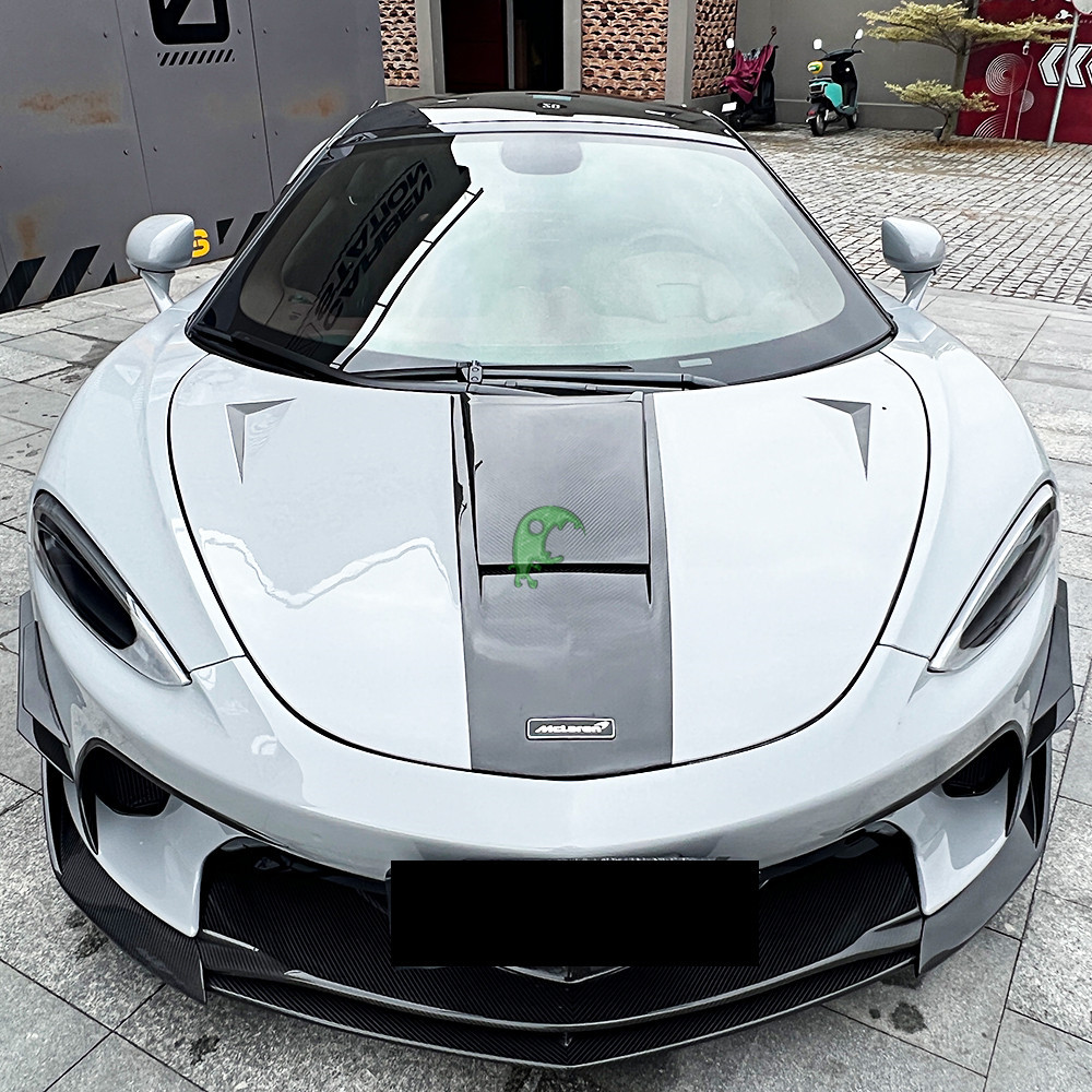 Dry Carbon Fiber Hood For Mclaren GT