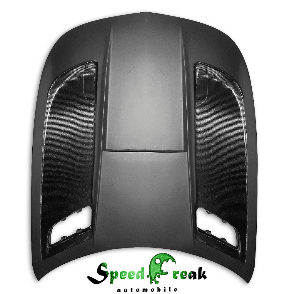 Black Series Style Dry Carbon Fiber Hood For Mercedes Benz AMG GT GTS GTC GTR 2015-2019