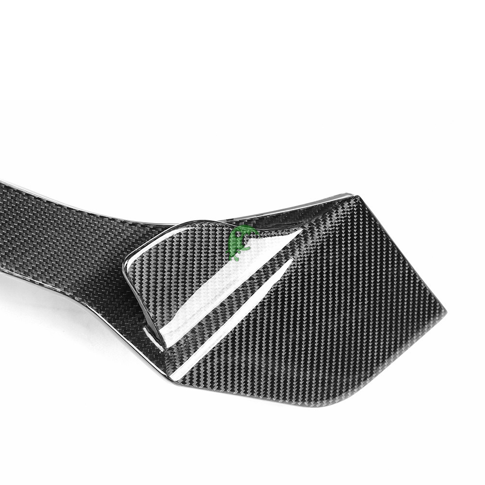 Paktechz Style Dry Carbon Fiber Rear Splitter ( NEED WITH DIFFUSER ) For Ferrari F8 2020-2022