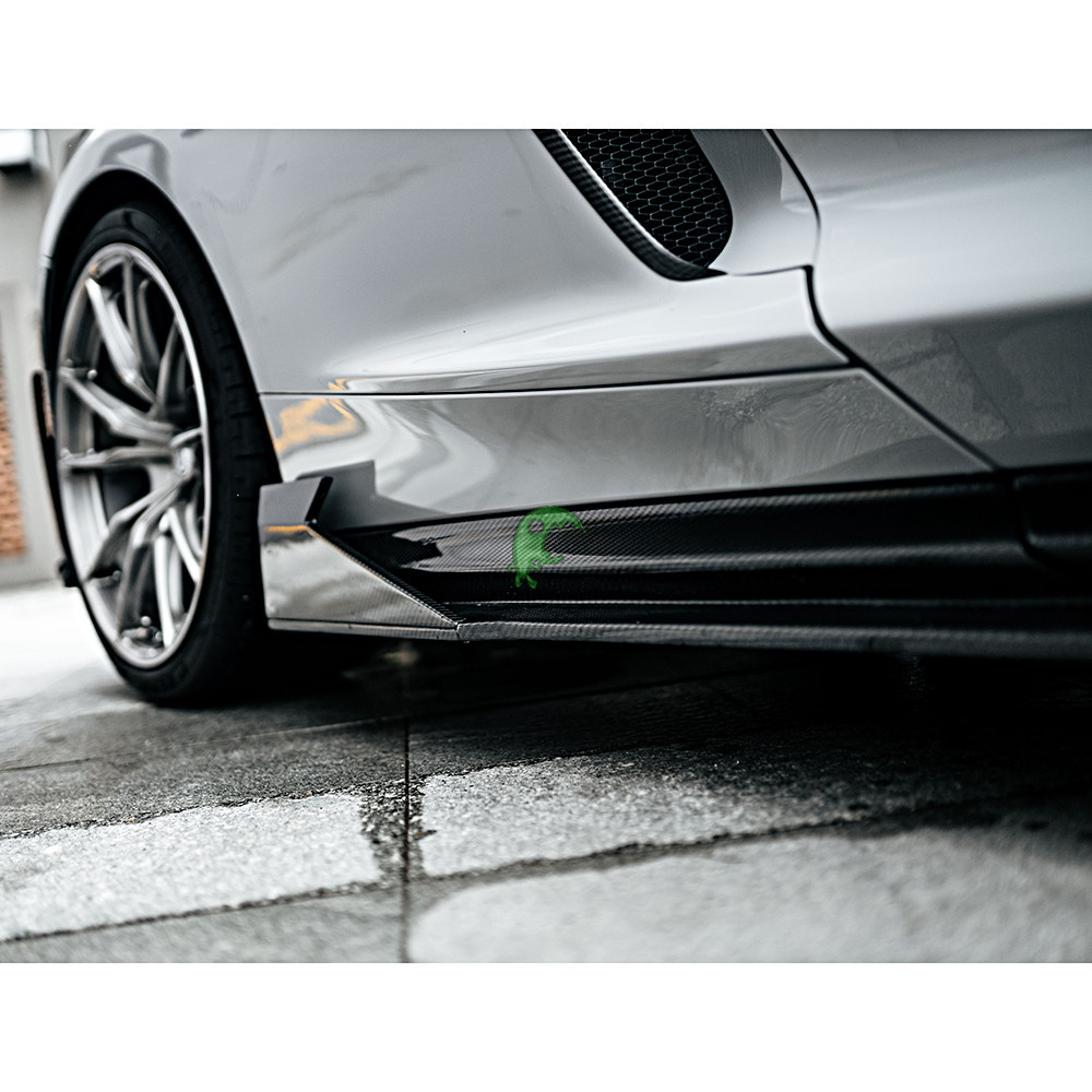 Dry Carbon Fiber Side Skirt For Mclaren GT