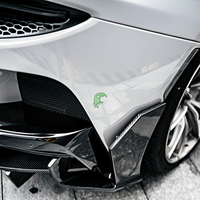 Dry Carbon Fiber Rear Splitter For Mclaren GT