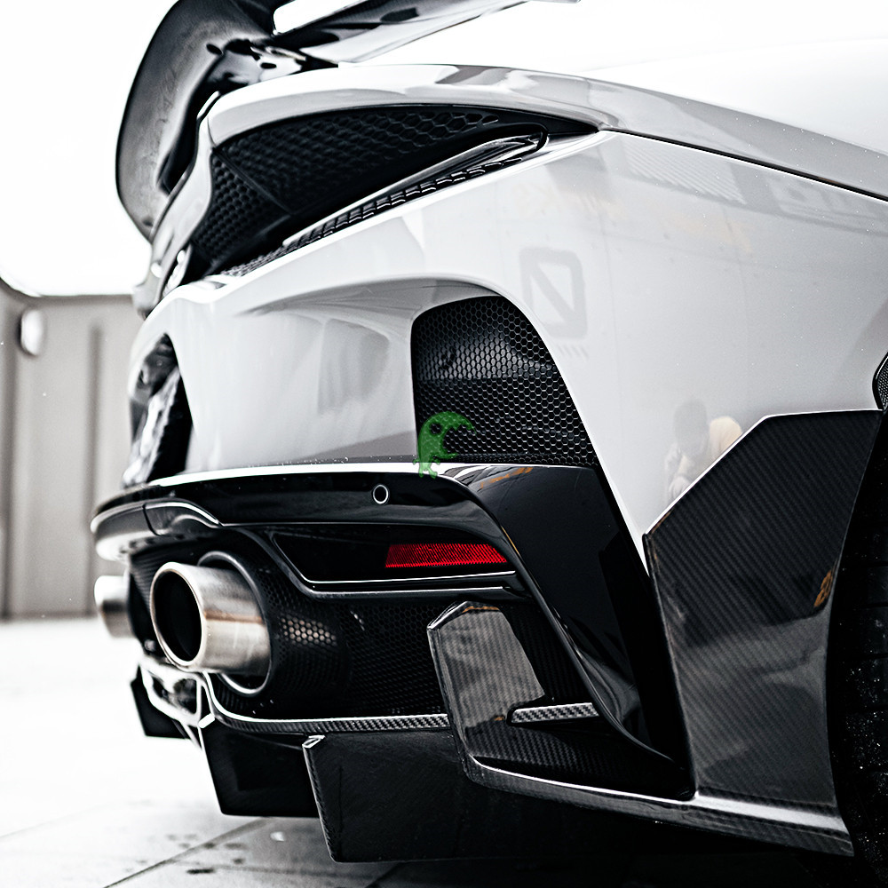 Dry Carbon Fiber Rear Diffuser For Mclaren GT