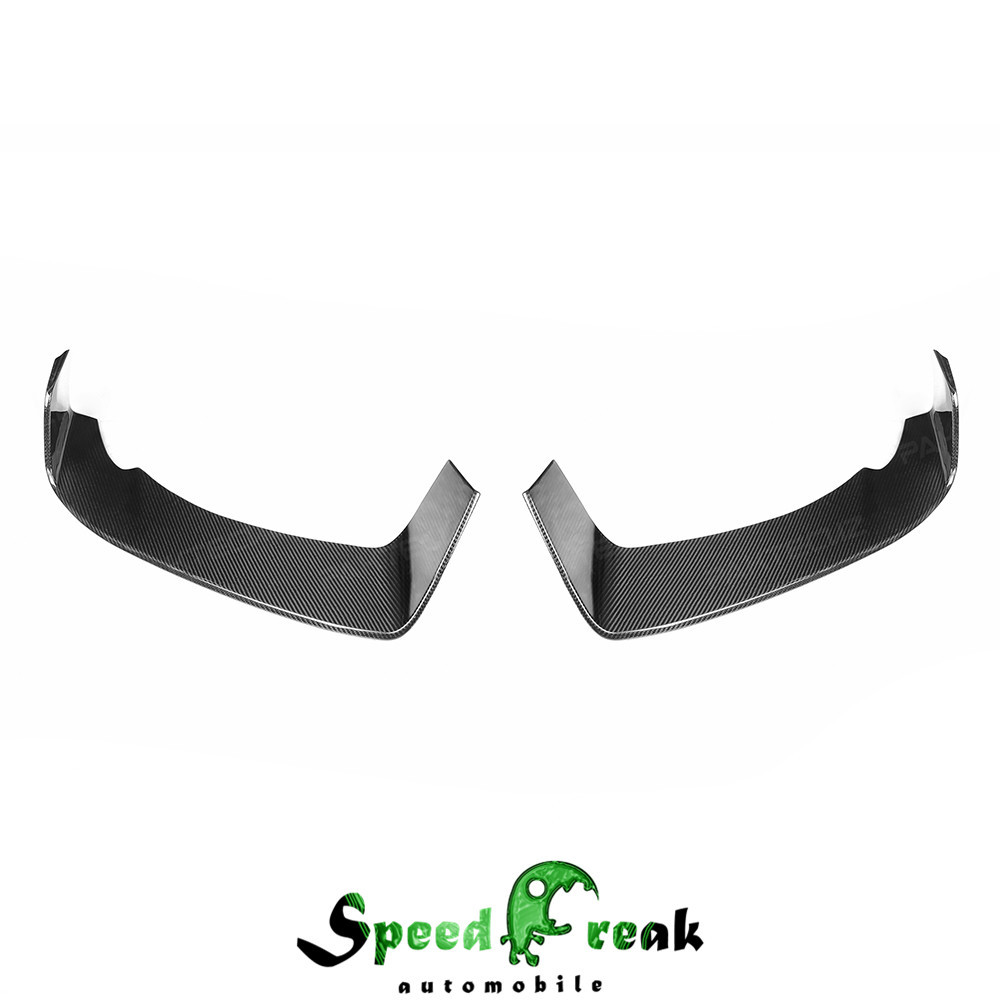 Paktechz Style Dry Carbon Fiber Front Bumper Vent For Ferrari F8 2020-2022