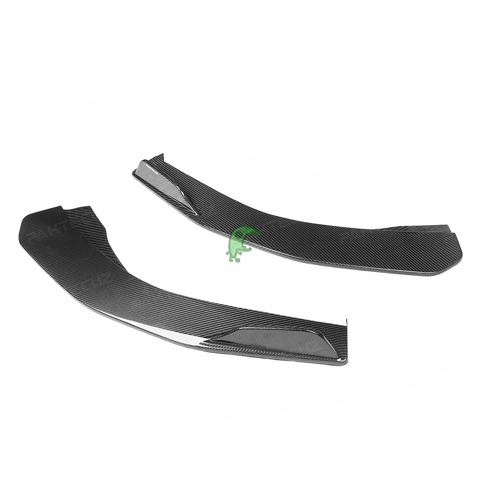 Paktechz Style Dry Carbon Fiber Front Splitter For Ferrari F8 2020-2022
