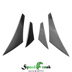 Dry Carbon Fiber Front Bumper Canards For Mclaren GT