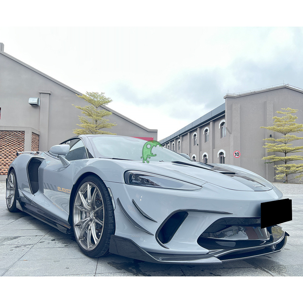 Dry Carbon Fiber Middle Lip For Mclaren GT