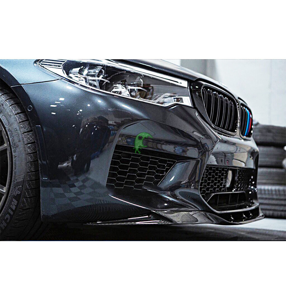 RKP Style Dry Carbon Fiber Front Lip For BMW 5 Series F90 M5 2017-2019