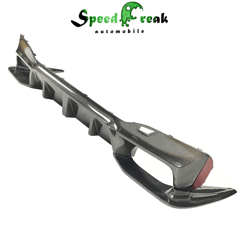 3D Style Dry Carbon Fiber Rear Diffuser For BMW 5 Series F90 M5 2017-2019