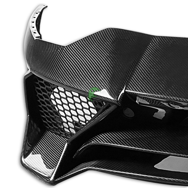 SV Style Full Dry Carbon Fiber Front Bumper For Aventador LP700-4 LP720 LP750 2011-2015