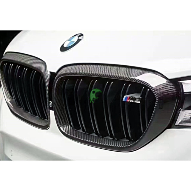 Dry Carbon Fiber Front Grill Cover For BMW 5 Series F90 M5 2017-2019