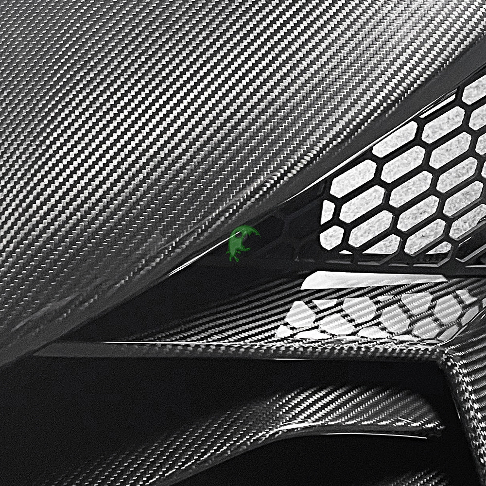 SV Style Full Dry Carbon Fiber Front Bumper For Aventador LP700-4 LP720 LP750 2011-2015
