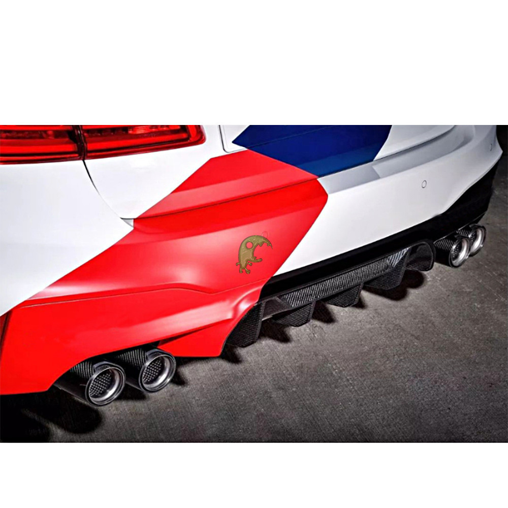 MP Style Dry Carbon Fiber Rear Diffuser For BMW 5 Series F90 M5 2017-2019