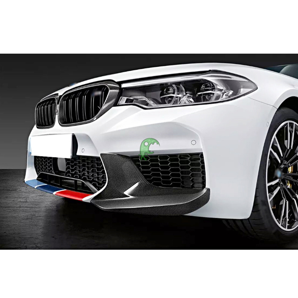 MP Style Dry Carbon Fiber Front Splitter For BMW 5 Series F90 M5 2017-2019