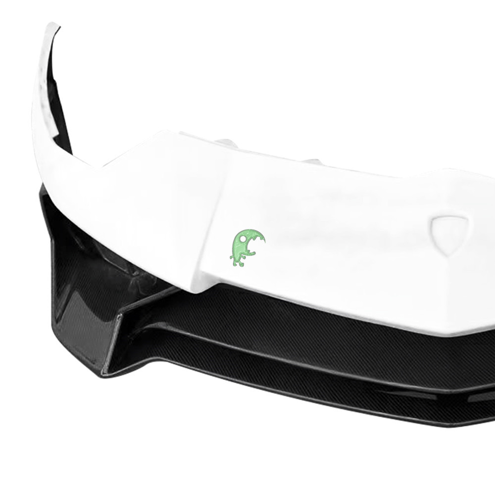 SV Style Half Dry Carbon Fiber Front Bumper For Aventador LP700-4 LP720 LP750 2011-2015
