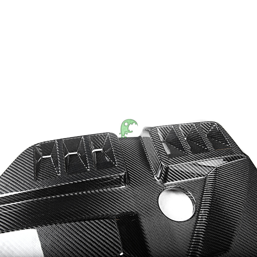 OEM Style Dry Carbon Fiber Engine Bay Cover For BMW G80 M3 G82 M4 2021-Present