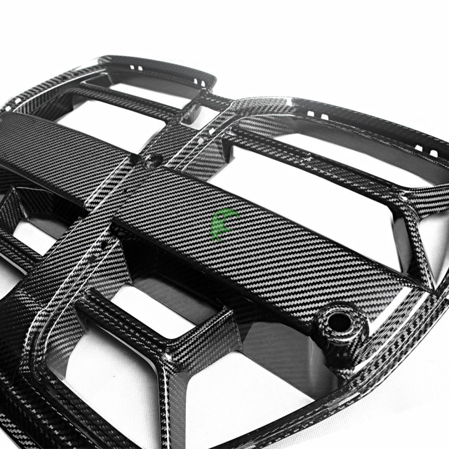 CSL Style Dry Carbon Fiber Front Grill For BMW G80 M3 G82 M4 2021-Present
